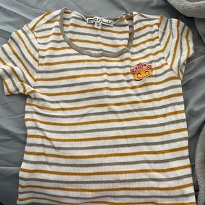 Happy Emoji womens t shirt